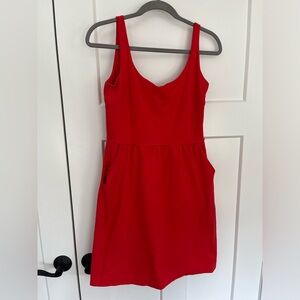 Red Cynthia Rowley dress